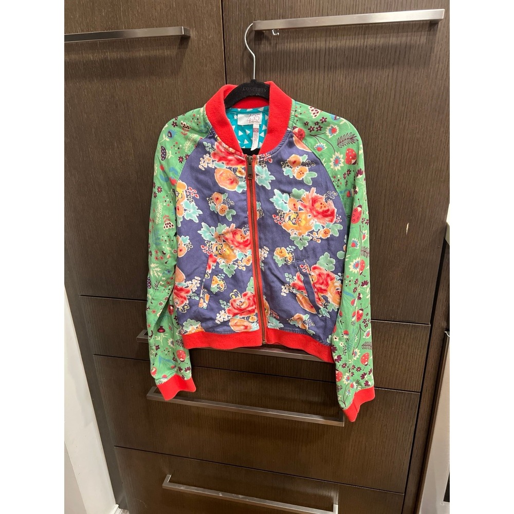 Matilda Jane 435 Cabin Night Jacket in a floral and ladybug print‎ 10